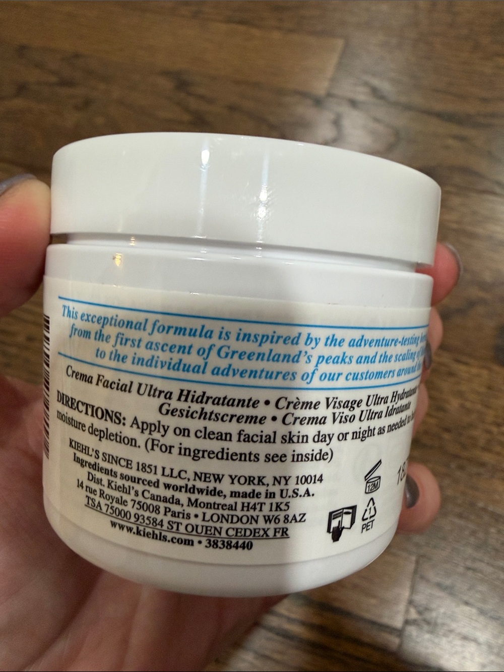 Kiehl's Ultra Facial Cream - White Hydrating Moisturizer - Picture 3 of 4